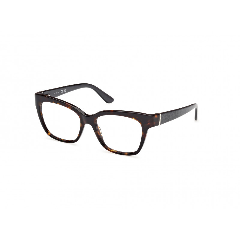 Eyeglasses Guess GU 50233 052 Dark Havana / Black/Pearl 53mm