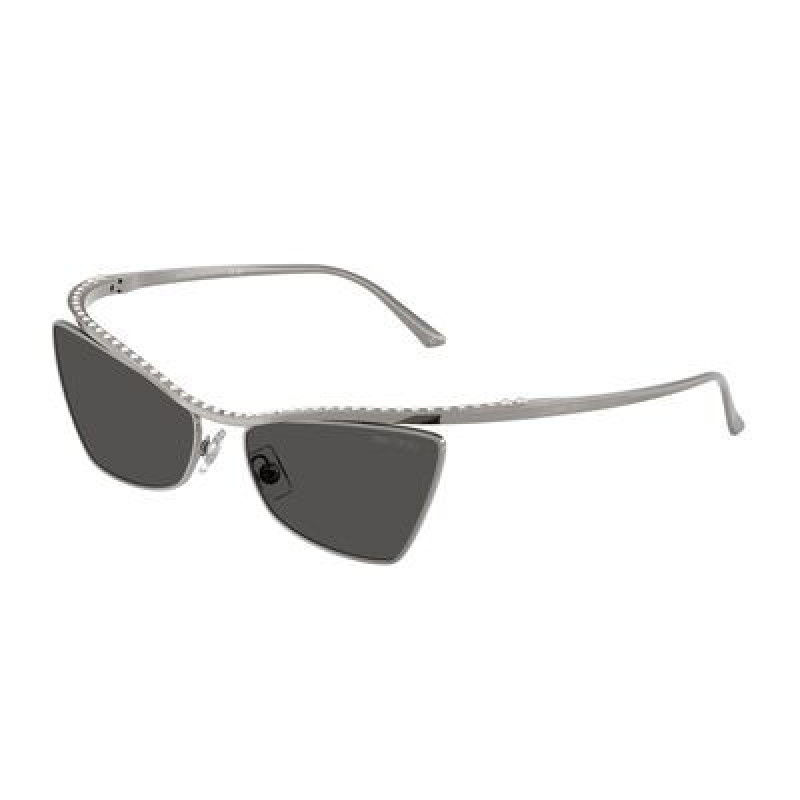 Sunglasses Jimmy Choo JC 4014 H 300487 Gunmetal / Dark Grey Polyamide Standard 56mm