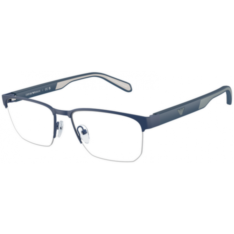 Eyeglasses Emporio Armani EA 1162 3050 Matte Blue Demo Lens 54mm