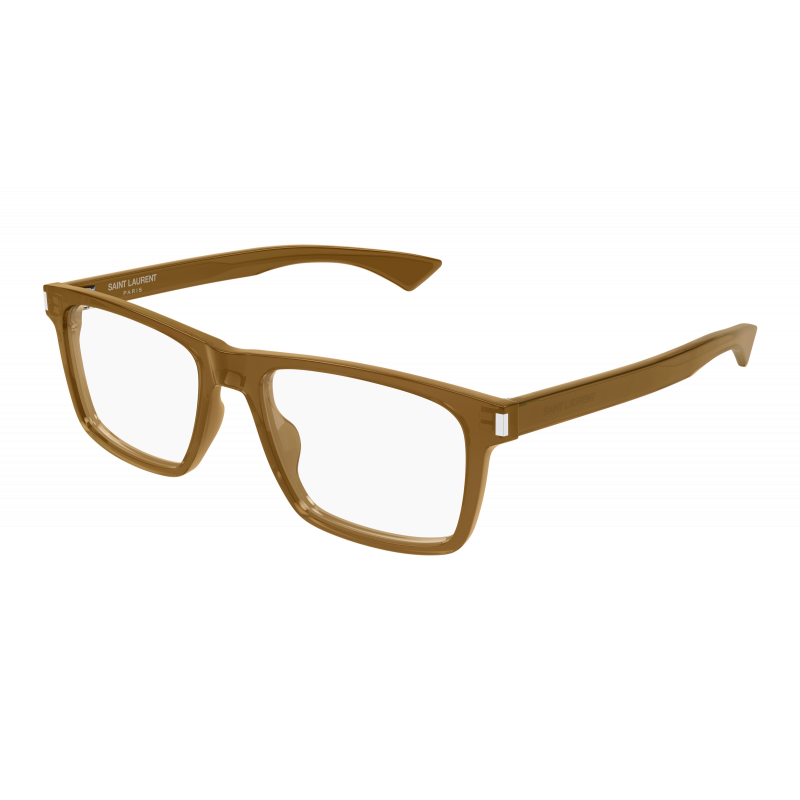 Eyeglasses Saint Laurent SL 882 - 010 Brown / Transparent 57mm