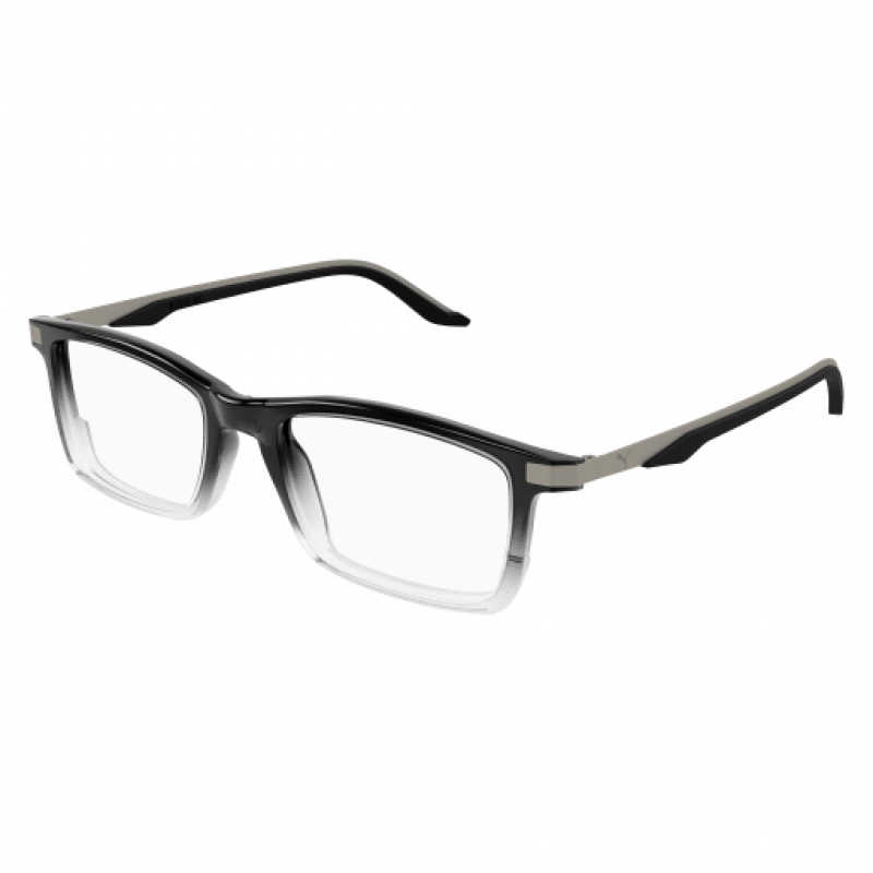 Eyeglasses Puma PU 0410 O- 004 Black / Transparent Gunmetal 54mm