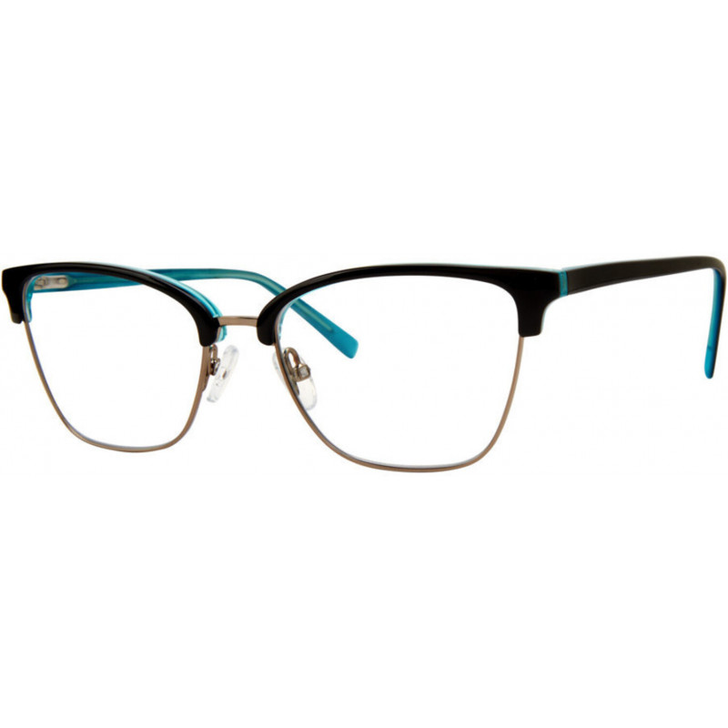 Eyeglasses Adensco AD 256 EL9 Black Azure 52mm