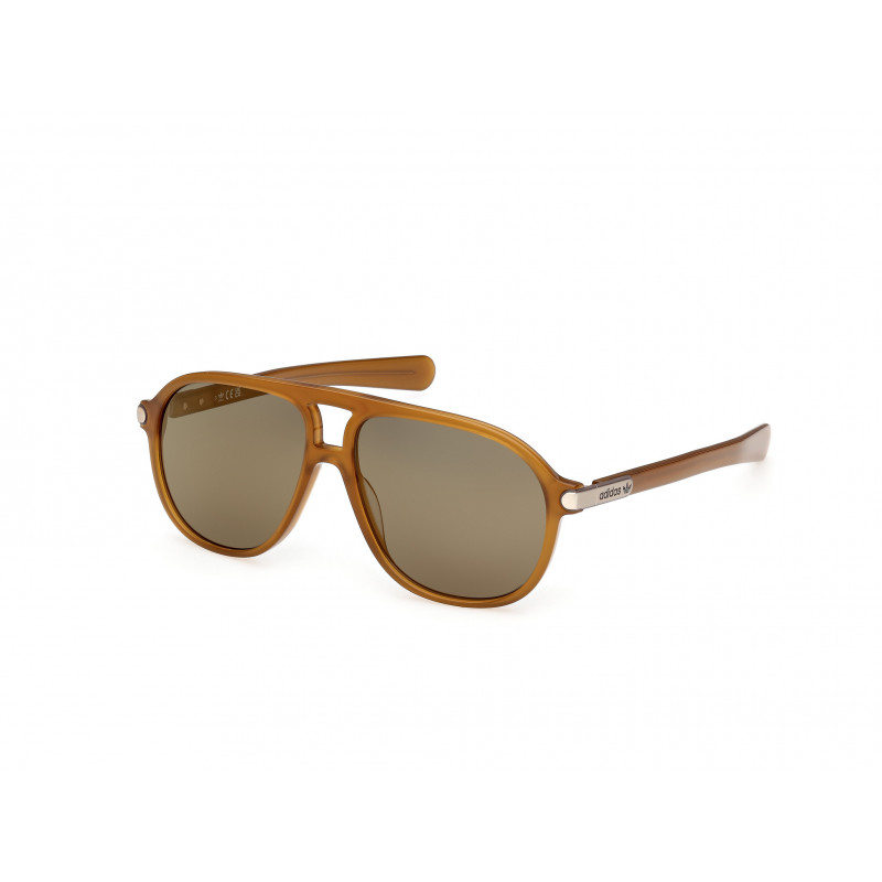 Sunglasses Adidas Originals OR 0136 42Q Shiny Light Orange / 58mm