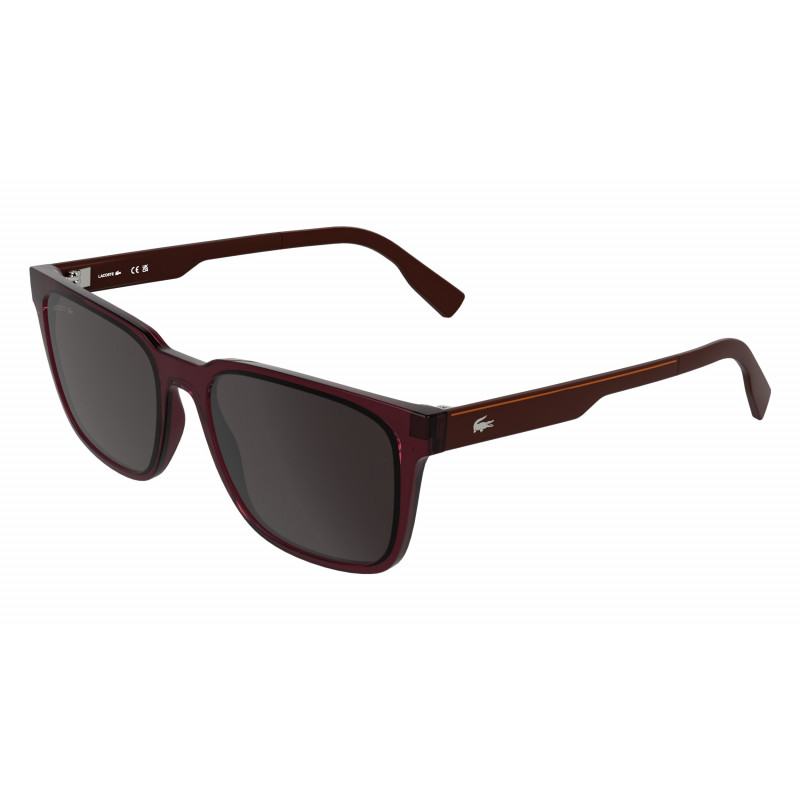 Sunglasses LACOSTE L 6077 S 601 Transparent Burgundy 55mm