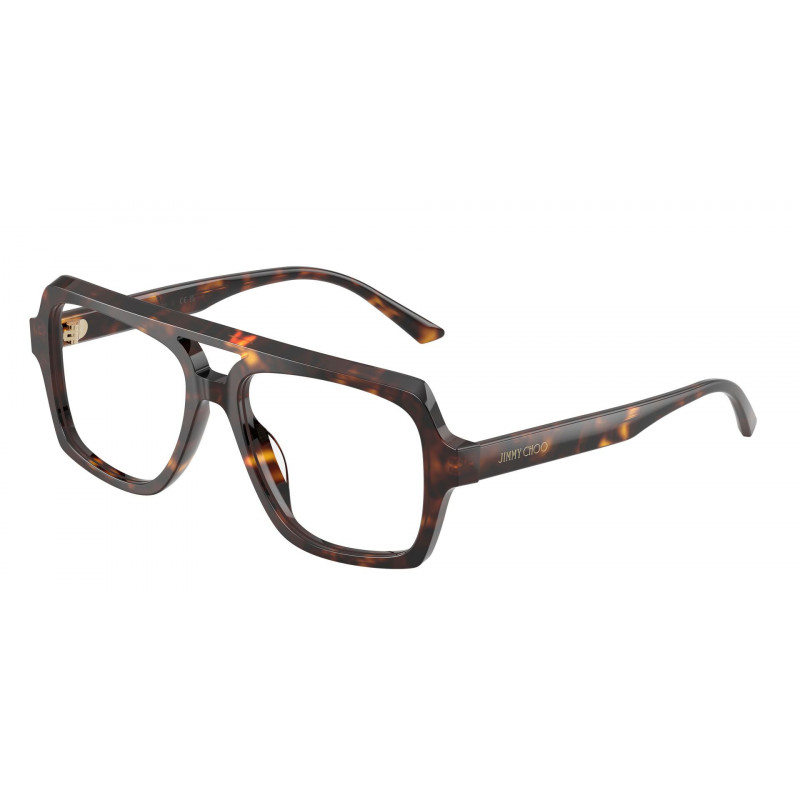 Eyeglasses Jimmy Choo JC 3071 U 5002 Havana Demo Lens 52mm