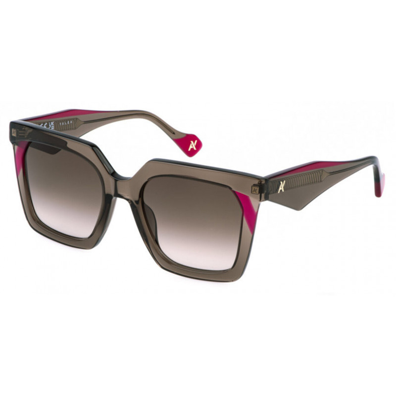 Sunglasses Yalea SYA 215 Trans. Dove Grey W Brown / 54mm