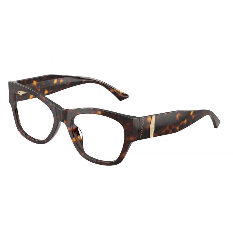 Eyeglasses Jimmy Choo JC 3063 U 5002 Havana Demo Lens 52mm