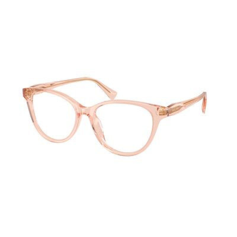 Eyeglasses Ralph RA 7198 U 6344 Transparent Peach / Demo 51mm