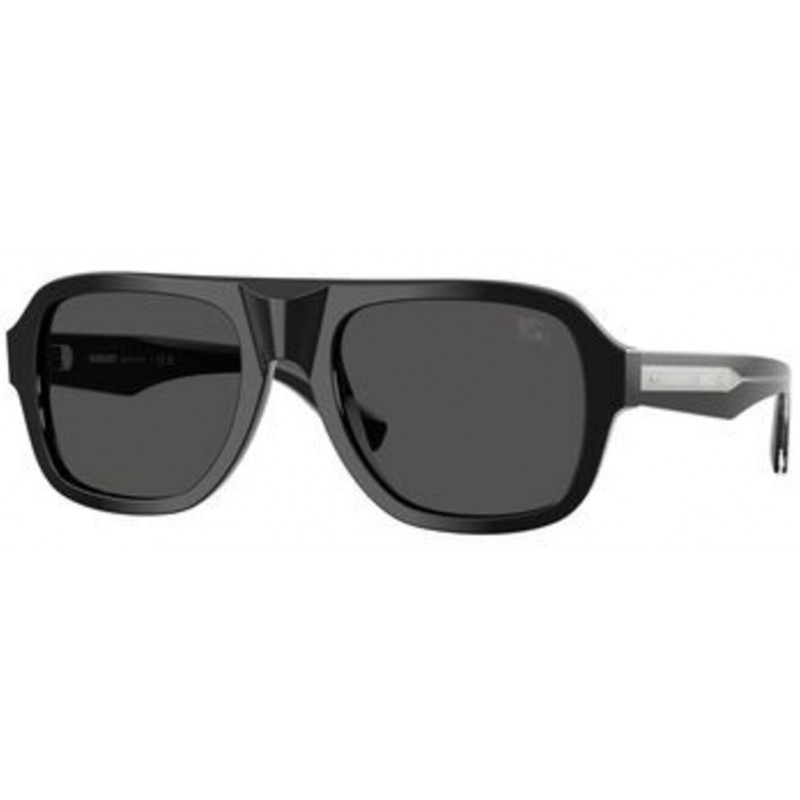 Sunglasses Burberry BE 4478 420687 Black / Dark Grey Polyamide Standard 55mm