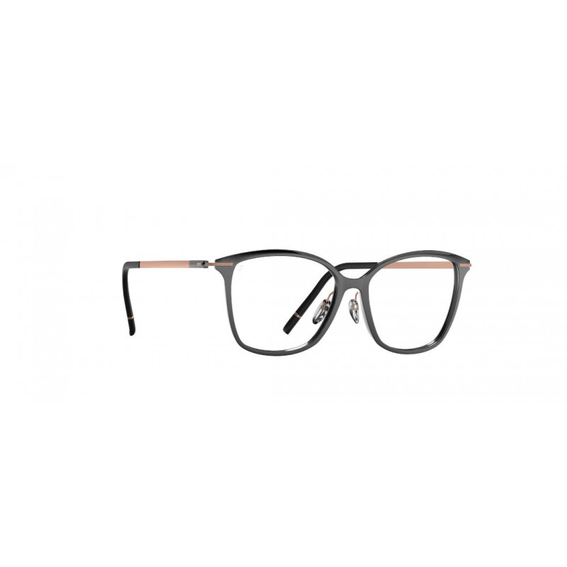 Eyeglasses Silhouette Rising Dawn 1619 9032 Jet Black - Ext. Nosebridge + Temple Length 52mm