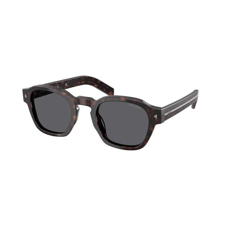 Sunglasses Prada PR A 16 SF 17N731 Root Tortoise / Dark Grey Crystal Standard