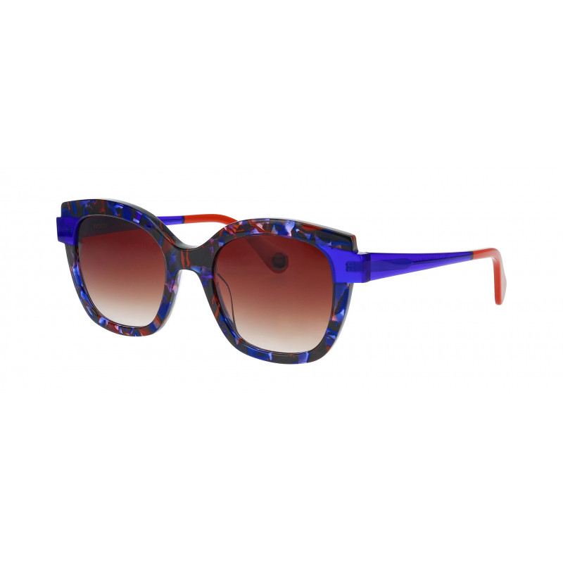 Sunglasses WOOW SUPER DICE 1 6237 Camouflage Blue Terracotta 50mm