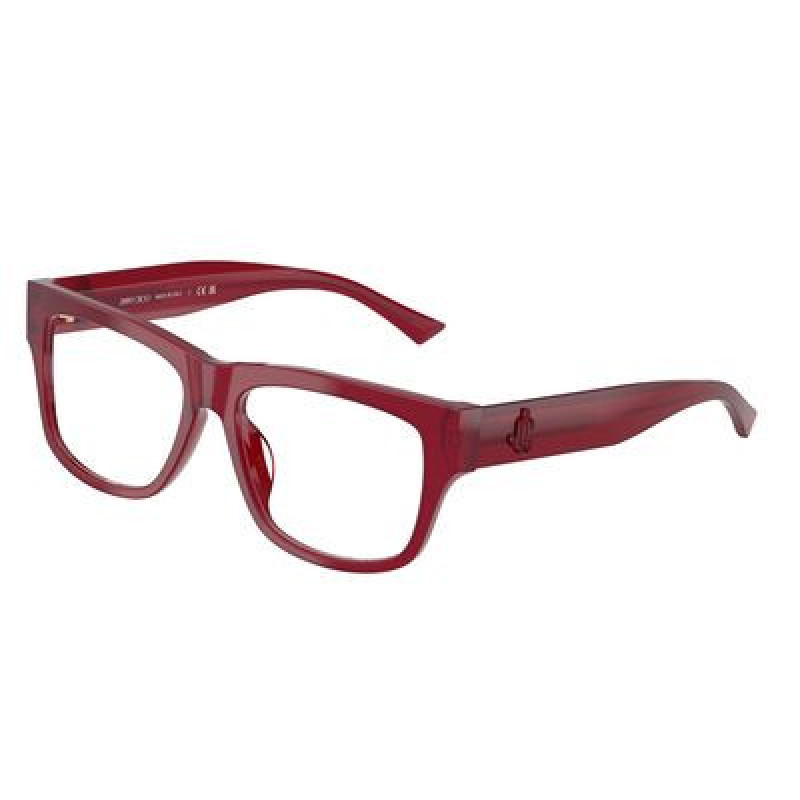 Eyeglasses Jimmy Choo JC 3049 U 5081 Opaline Cranberry / Demo Lens 55mm