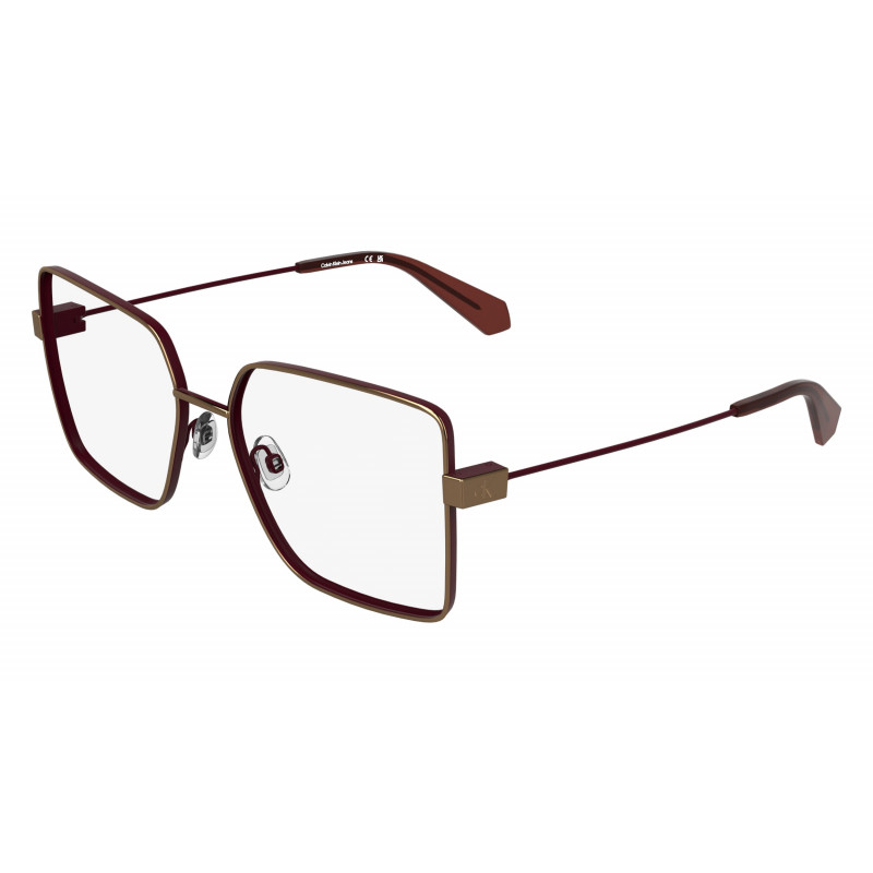 Eyeglasses CALVIN KLEIN JEANS CKJ 26203 705 Amber Gold/Matte Burgundy 56mm