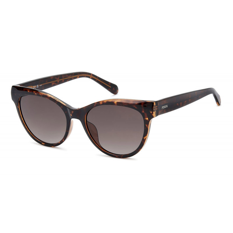 Sunglasses Fossil FOS 3172 /S 86HA Ha Brown Shaded 53mm