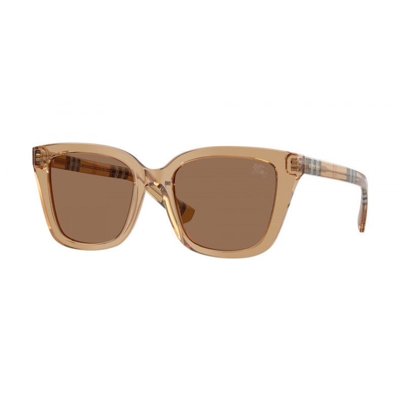 Sunglasses Burberry BE 4487 F 416473 Beige / Dark Brown Polyamide Standard 52mm