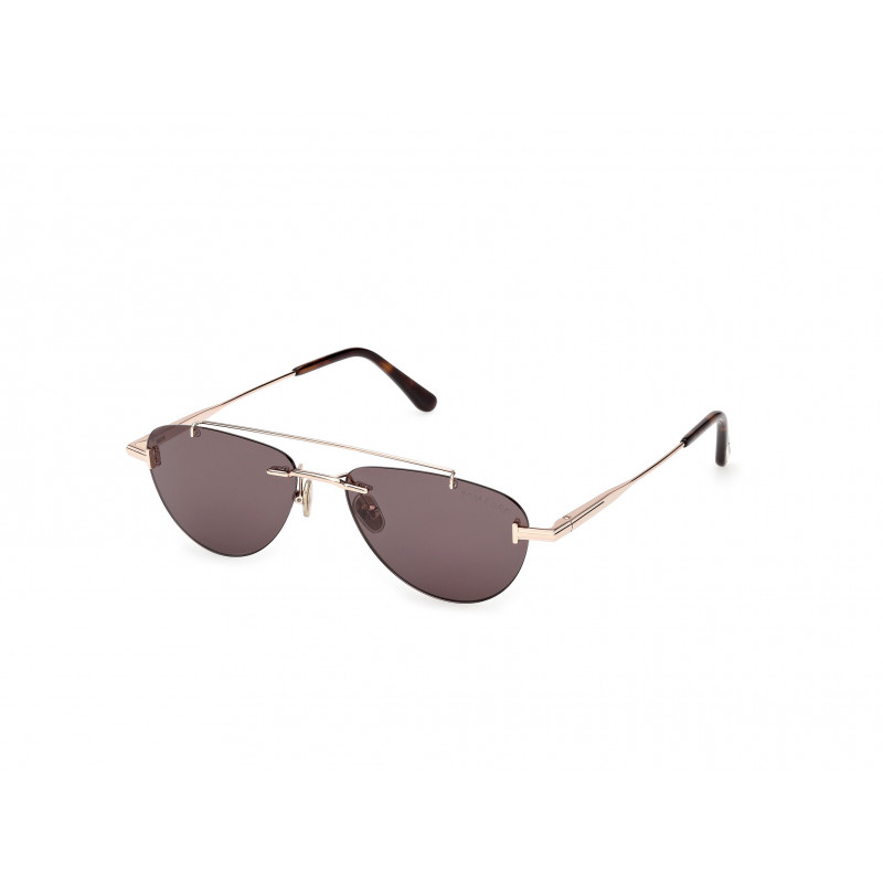 Sunglasses Tom Ford FT 1356 28A Shiny Rose Gold / 55mm