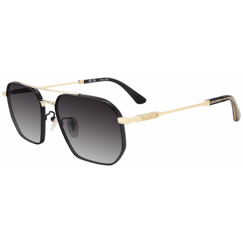 Sunglasses Police SPLP 34 0302 Rose Gld Semi Matt Blk