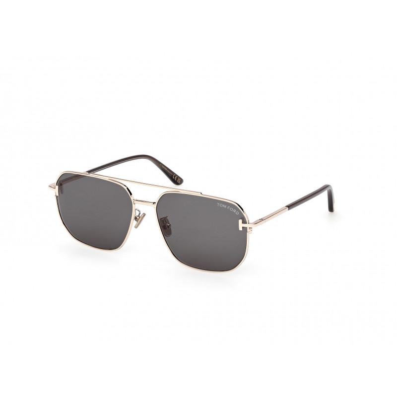 Sunglasses Tom Ford FT 1249 -K Asian fit 28N Shiny Rose Gold / 61mm