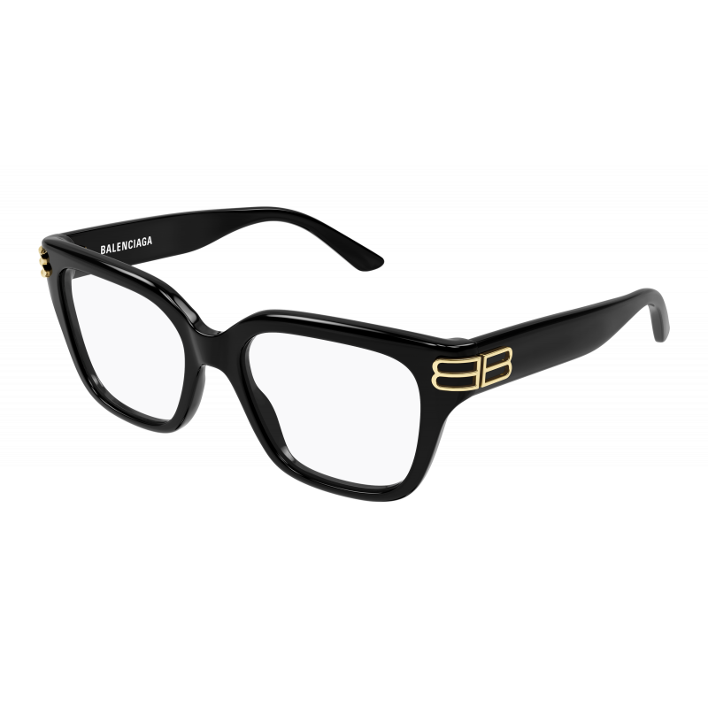 Eyeglasses Balenciaga BB 0437 O- 006 Black / Transparent 54mm