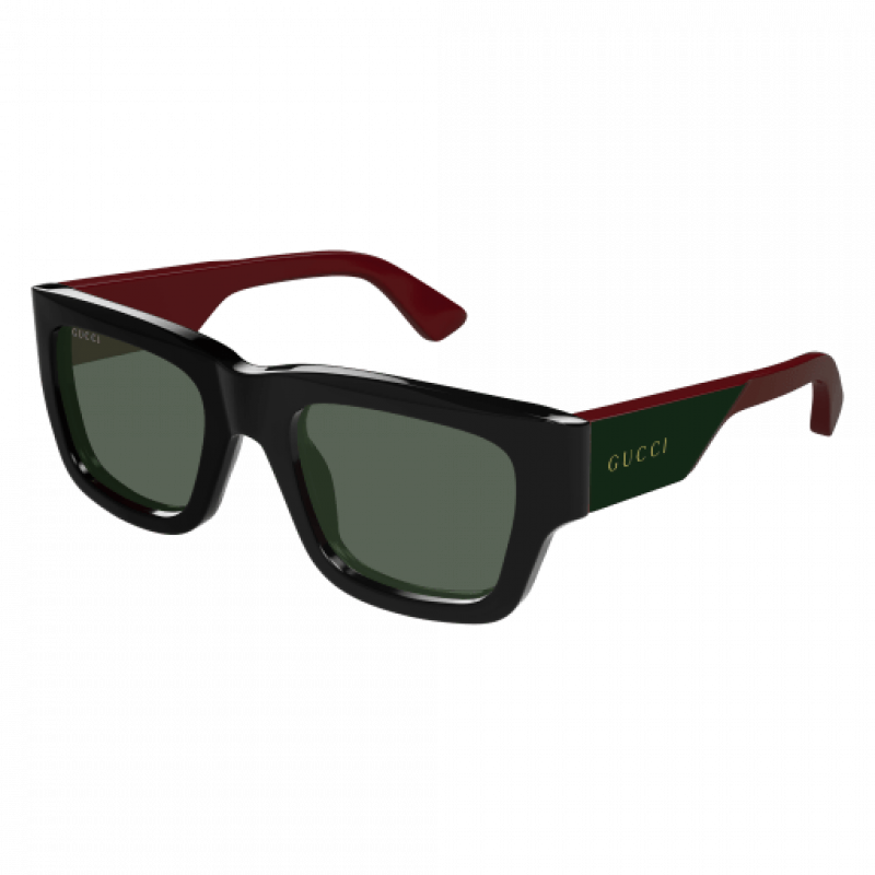 Sunglasses Gucci GG 1668 S- 003 Black / Green Red 52mm