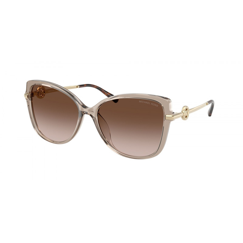 Sunglasses Michael Kors MK 2290 U 394013 Beige Transparent / Brown Gradient Polyamide Standard 57mm