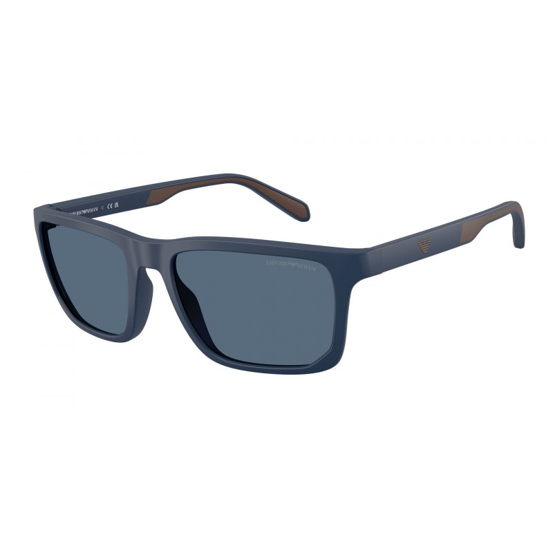 Sunglasses Emporio Armani EA 4219 618580 Matte Blue / Dark Polyamide Standard 57mm