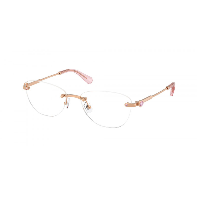 Eyeglasses Swarovski SK 1035 D 4014 Rose Gold Demo Lens 55mm