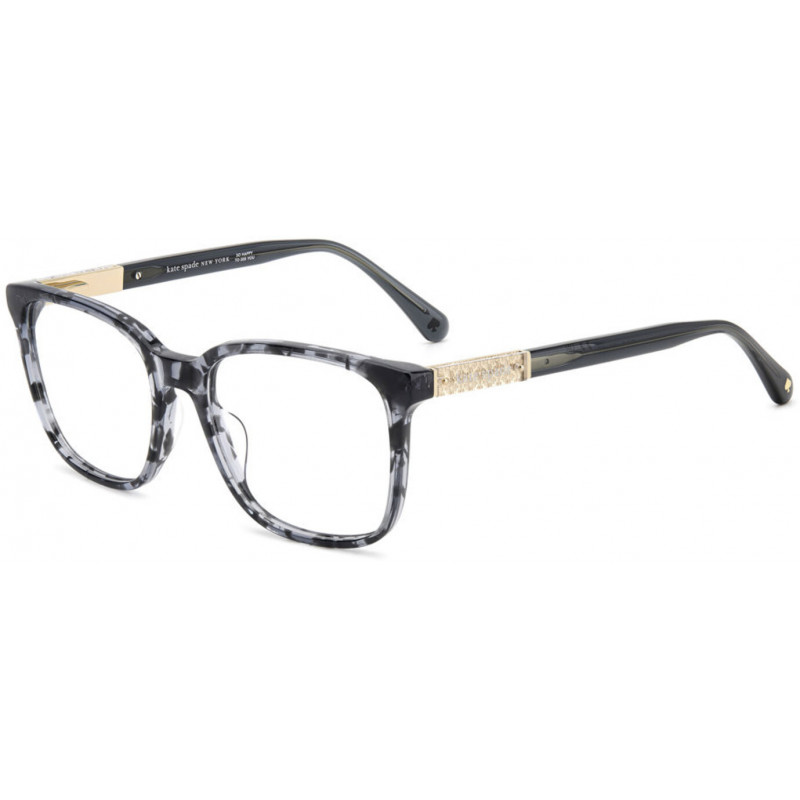 Eyeglasses Kate Spade FABLE YV4 Black Havana 52mm
