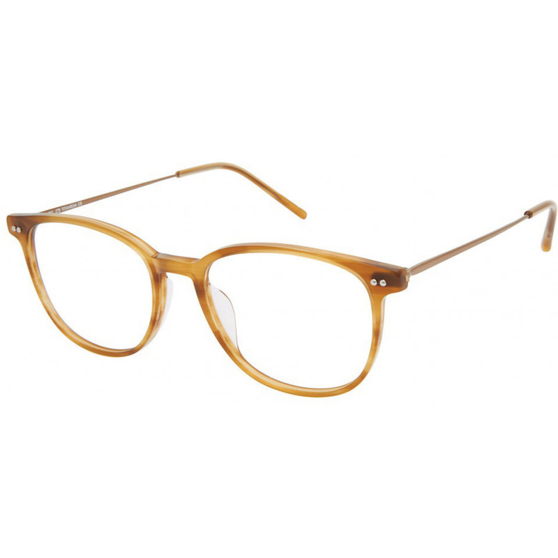Eyeglasses TLG NU 057 C03 Bwn Str / Brown 52mm