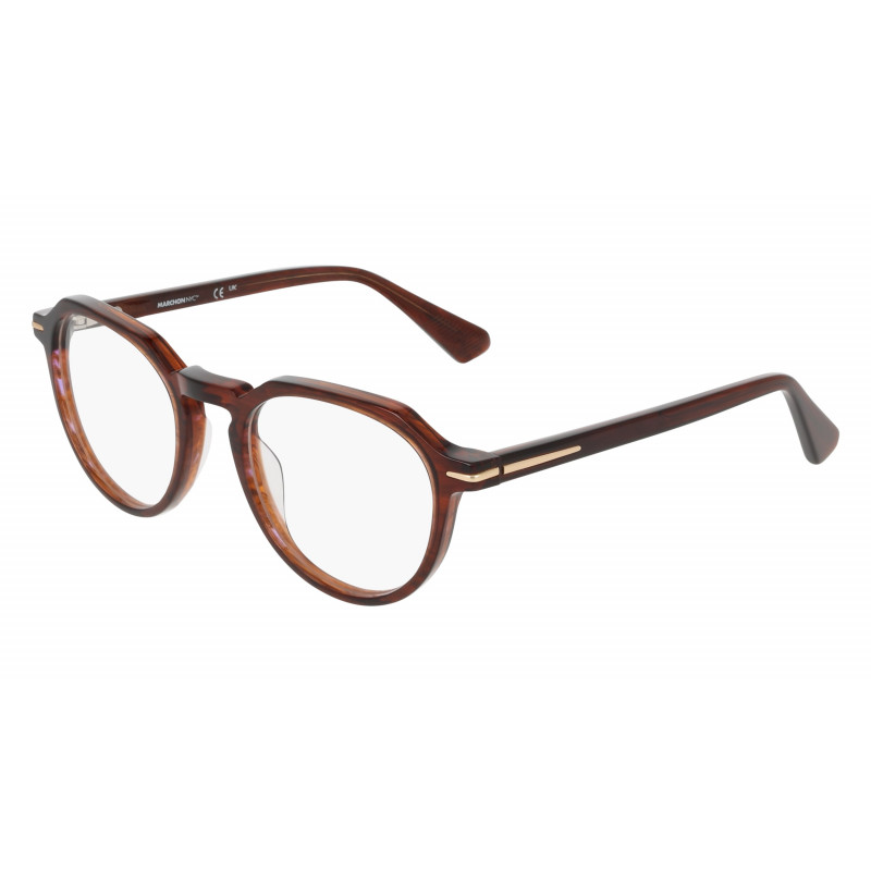 Eyeglasses MARCHON M- 8519 207 Dark Brown Horn