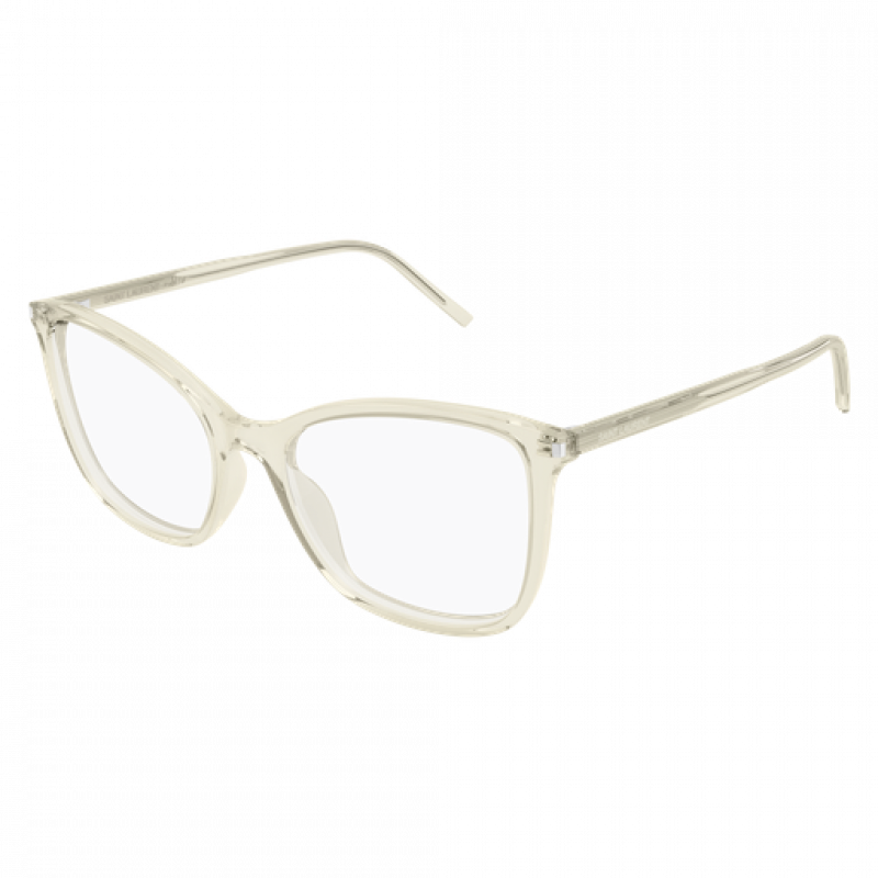 Eyeglasses Saint Laurent SL 835 - 004 Yellow / Transparent 55mm