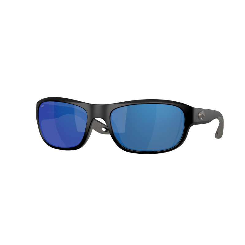 Sunglasses Costa Del Mar 6 S 9119 911907 Matte Black / Blue Mirror 580p Policarbonate Polarized