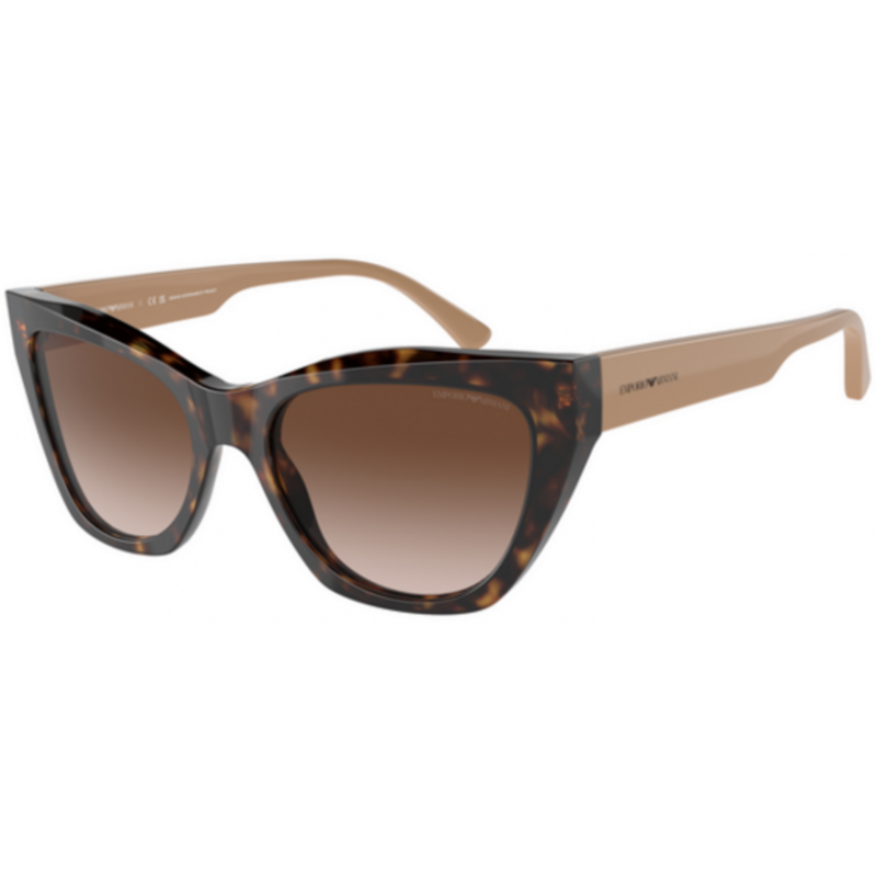 Sunglasses Emporio Armani EA 4176 587913 Shiny Havana Gradient Brown