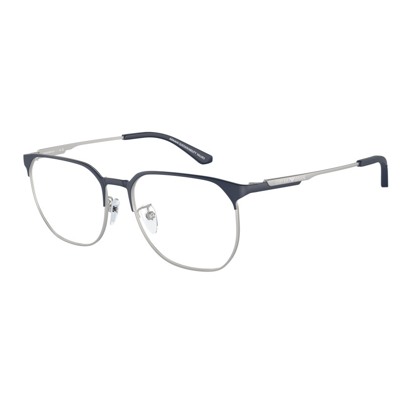 Eyeglasses Emporio Armani EA 1158 D 3018 Matte Blue/Silver 54mm
