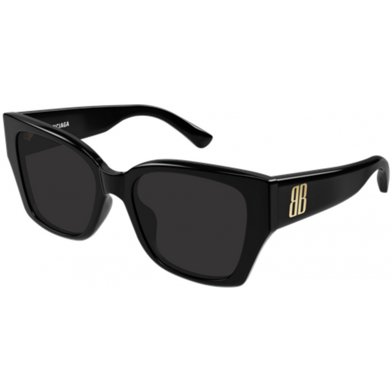 Sunglasses Balenciaga BB 0474 S- 001 Black / Grey 55mm