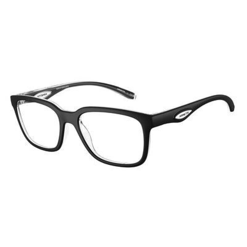 Eyeglasses Arnette AN 7284 3010 Black Crystal Demo Lens 54mm