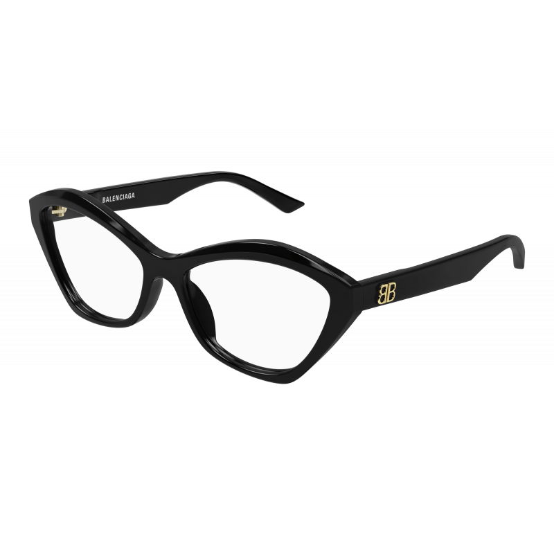 Eyeglasses Balenciaga BB 0341 O- 001 Black / Transparent 56mm
