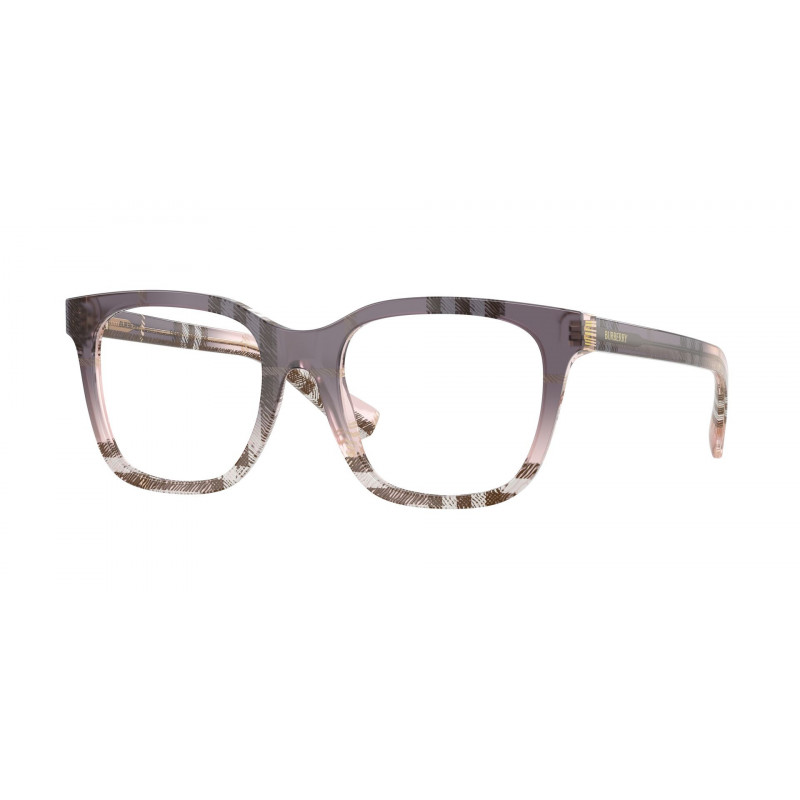 Eyeglasses Burberry BE 2455 4220 Check Gradient Bow / Demo Lens 52mm