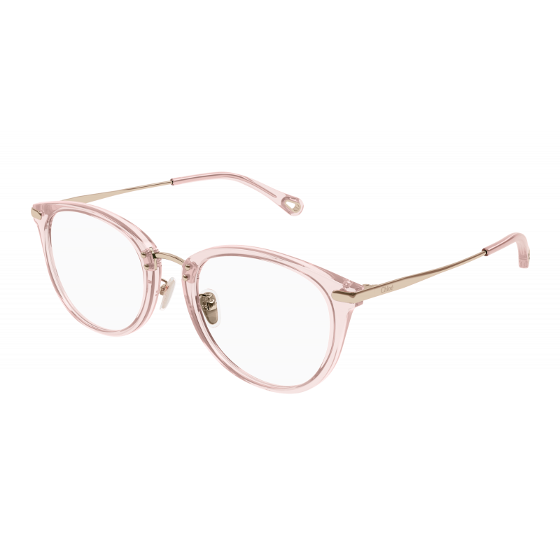 Eyeglasses Chloé CH 0248 OA- 002 Pink / Transparent Gold 53mm