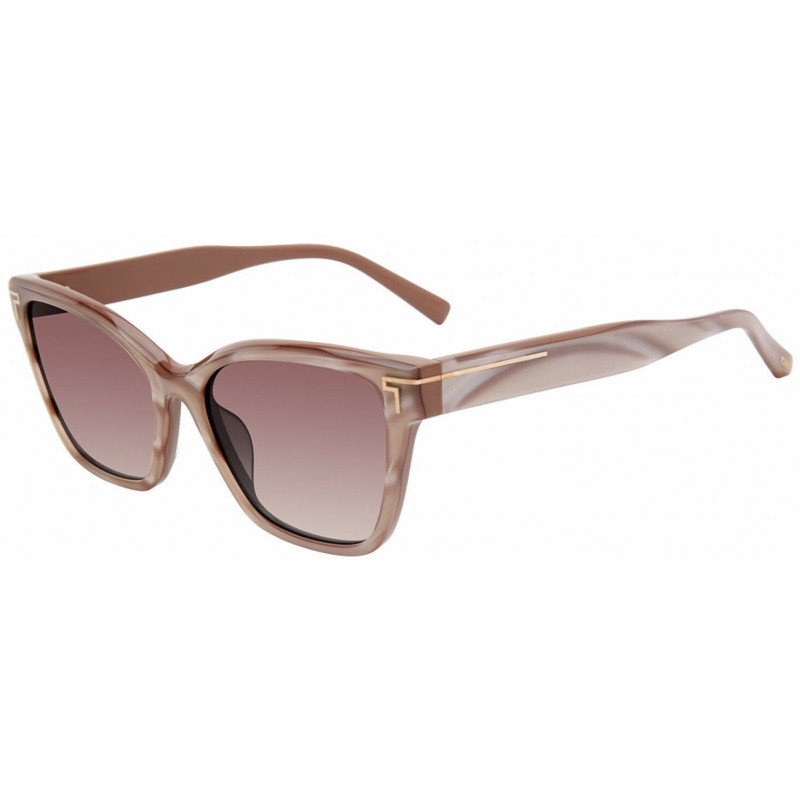 Sunglasses Tumi STU 512 0nud Pearlized Nude 56mm