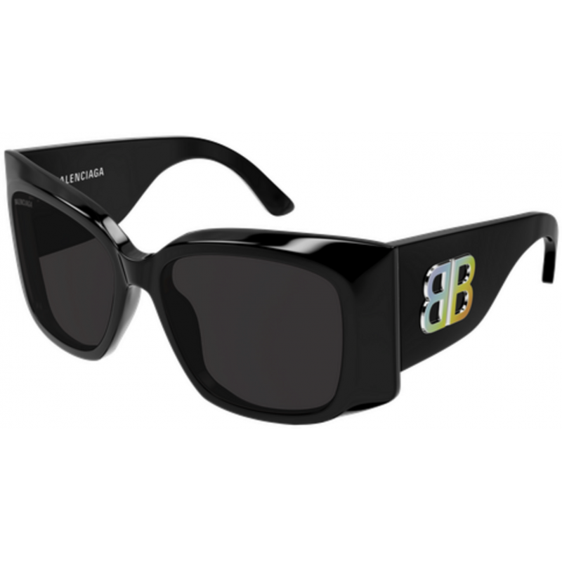 Sunglasses Balenciaga BB 0443 S- 002 Black / Grey 58mm