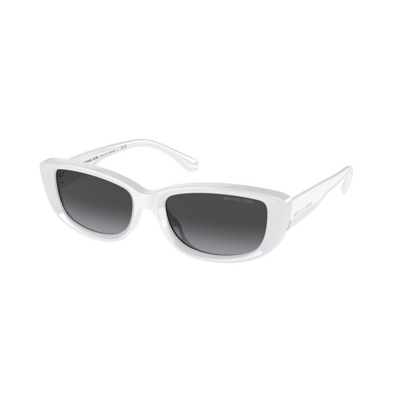 Sunglasses Michael Kors MK 2210 U 31008G Asheville Optic White Dark Gre 54mm
