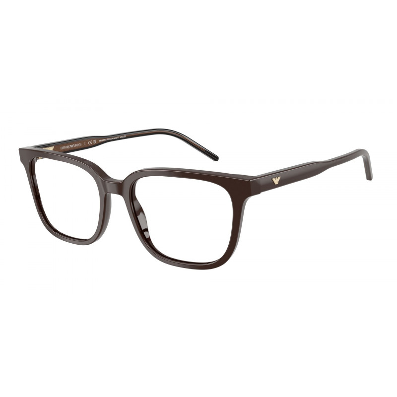 Eyeglasses Emporio Armani EA 3258 F 6255 Shiny Brown Demo Lens 54mm