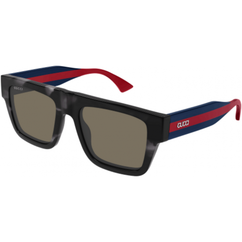 Sunglasses Gucci GG 1868 S- 004 Havana / Brown Blue 53mm