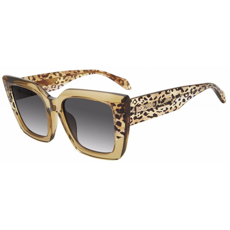 Sunglasses Just Cavalli SJC 099 V 06a9 Shiny Transparent Ochre