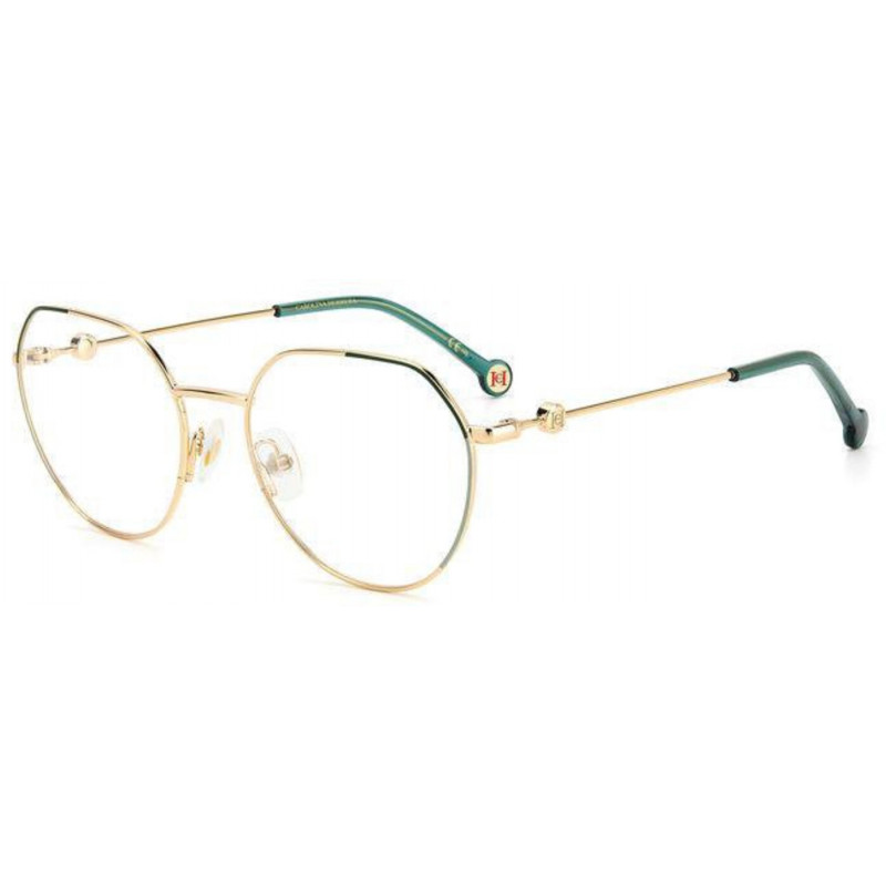 Eyeglasses Carolina Herrera CH 0059 PEF Gold Green 55mm
