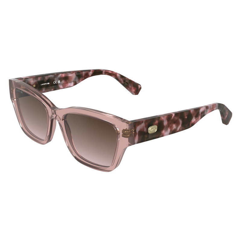 Sunglasses LACOSTE L 6103 S 662 Transparent Rose 55mm