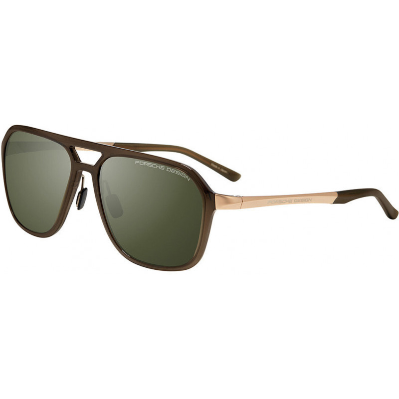Sunglasses Porsche Design P 86003 c417 Olive/Gold/Brown 59mm