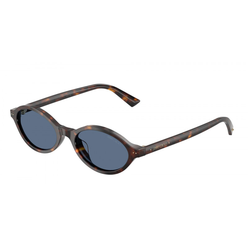 Sunglasses Jimmy Choo JC 5068 U 500280 Havana / Blue Polyamide Standard 51mm